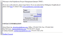 Tablet Screenshot of contractor.poplarhouse.com